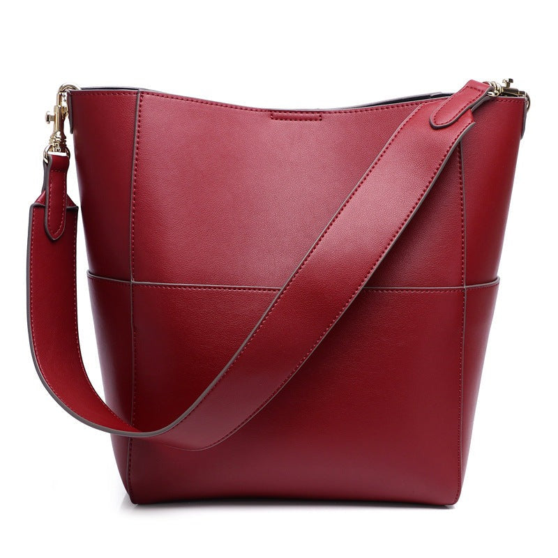 Bolsa Feminina Vinho Couro Montreal - LOV SHOP