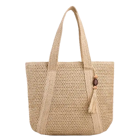 Bolsa Feminina Bege de Praia e Piscina - LOV SHOP