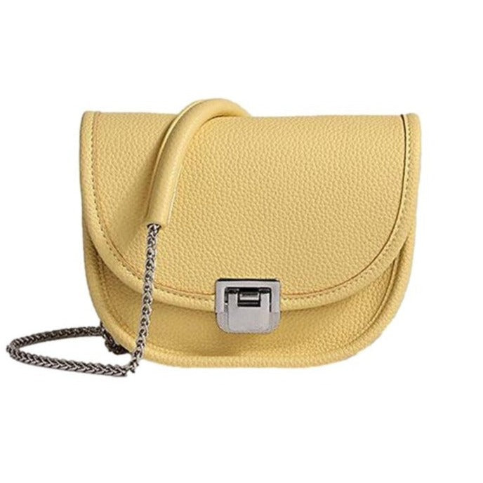 Bolsa Feminina Amarela de Ombro Shoulder - LOV SHOP