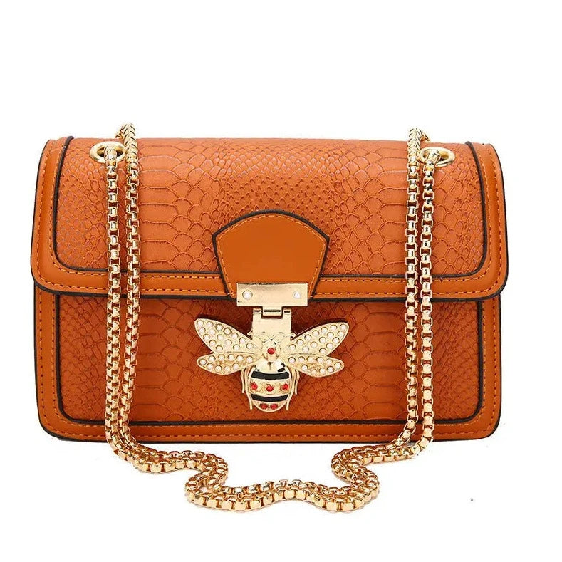 Bolsa Feminina Laranja de Ombro Shoulder - LOV SHOP