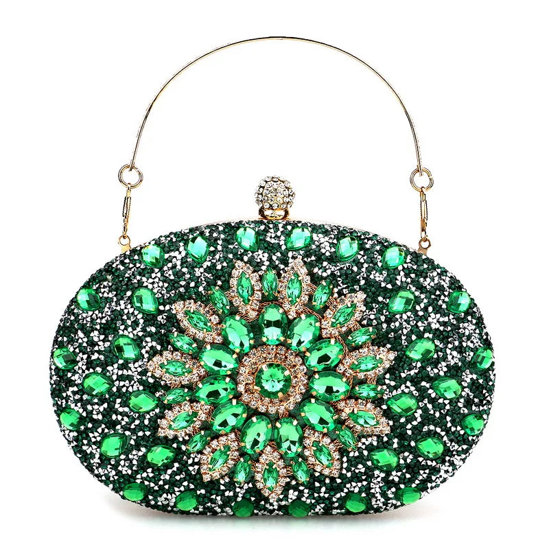 Bolsa Feminina Verde de Festa - LOV SHOP