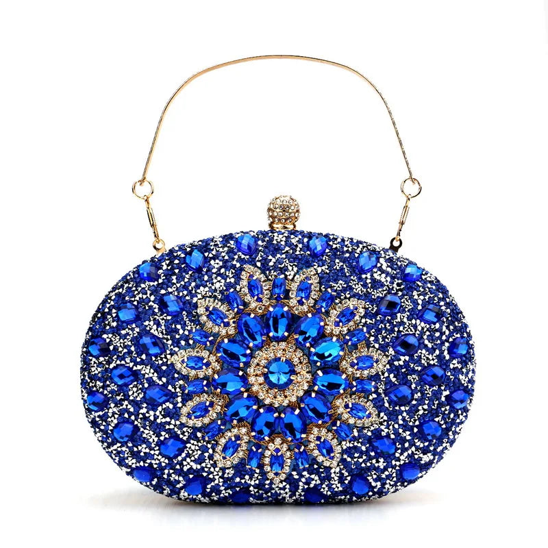 Bolsa Feminina Azul de Festa - LOV SHOP