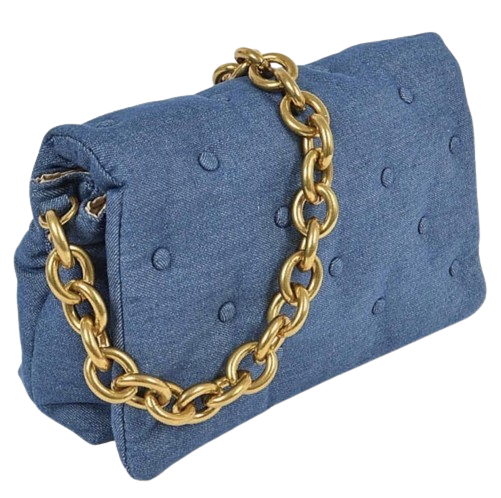 Bolsa Feminina Azul de Ombro Shoulder - LOV SHOP