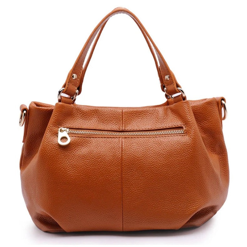 Bolsa Feminina Caramelo Texas Couro - LOV SHOP