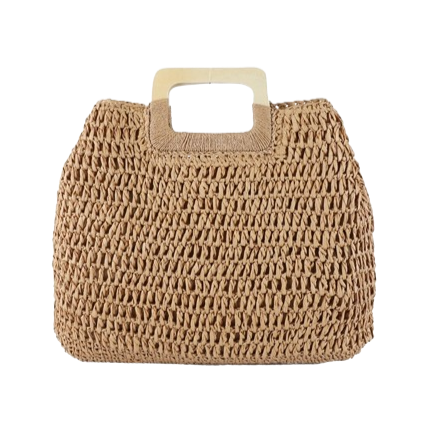 Bolsa Feminina Bege de Praia e Piscina - LOV SHOP